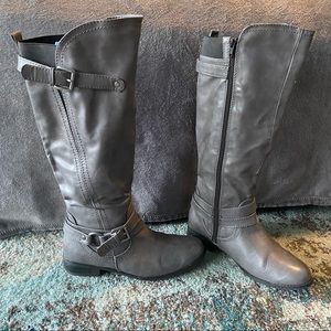 Gray Boots